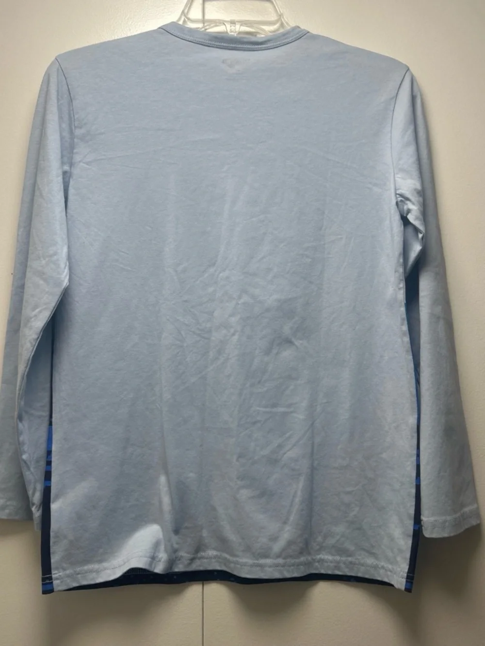 The Children's Place Light Blue Space Pixel Planet Long Sleeve Tee